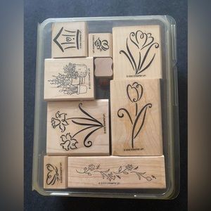 Vintage Stampin’ Up! Rubber Stamps